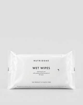Salviette umidificate con pantenolo lenitivo per neonati e bambini Nutridome 60 pz. - 1