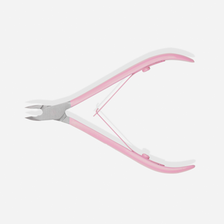 Tagliacuticole professionale da 5 mm con manico rosa satinato You Beauty - 3