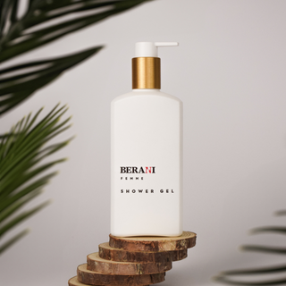 Gel doccia cremoso e naturale per le donne per pelli delicate Berani Femme - 2