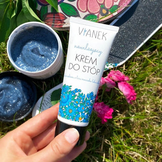 Crema piedi idratante al tarassaco per pelli ruvide e secche Vianek - 2