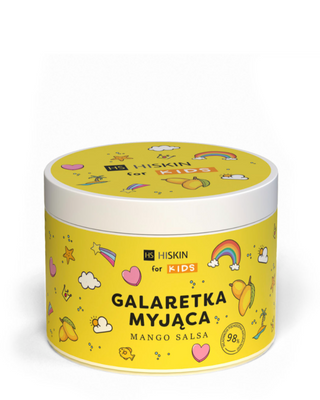 Gelatina per il bagno per bambini gialla mango salsa HiSkin for Kids - 1