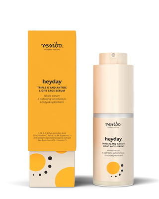 Siero viso Heyday nutriente e illuminante con antiossidanti e tripla vit. C 30 ml Resibo - 1
