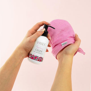 Olio struccante lenitivo per occhi, viso e labbra con macerato di camomilla Vianek - 2