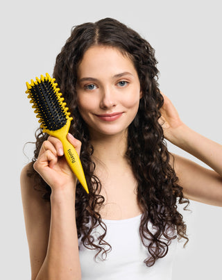 Spazzola per capelli ricci e ondulati per definire i colpi di scena - 2