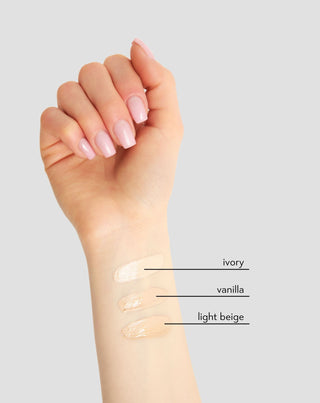 BB cream idratante spf 50 con acido ialuronico e vitamina C 01 Ivory Nutridome - 3