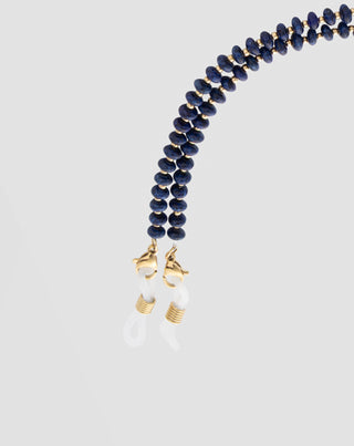 Catena per occhiali in pietra naturale lapislazzuli Mys - 4