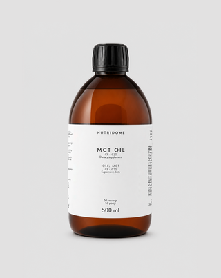 Olio MCT C8+C10 da bere per supportare energia e concentrazione Nutridome - 1