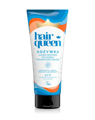Balsamo umettante idratante per capelli con aloe vera e glicerina Hair Queen