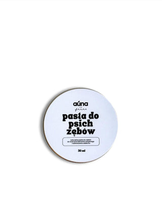 Il dentifricio per cani cocco-banana neutralizza l'odore e rimuove il tartaro Auna For Fauna 30 ml - 1