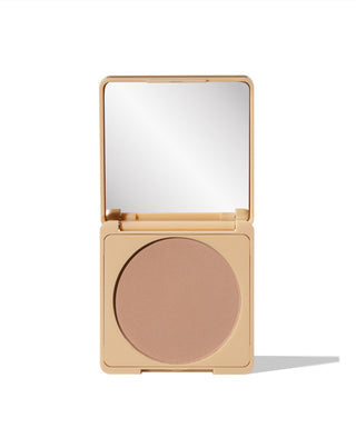 Bronzer pressato Selfglow 02 Warm con principi attivi per il contouring del viso Paese - 1