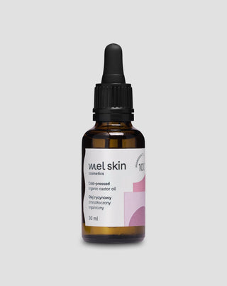 Olio di ricino naturale idratante spremuto a freddo 100% biologico Mel Skin - 1