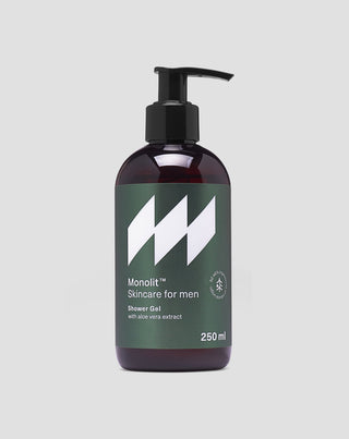 Gel doccia uomo con aloe vera al profumo di legno di sandalo Monolit - 1
