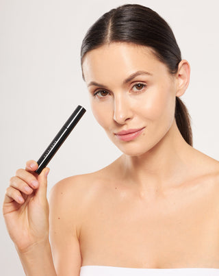 Mascara per ciglia arricciante con cera di riso e scovolino di precisione Nutridome - 3