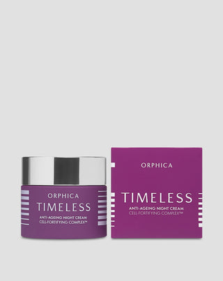 Crema notte idratante Timeless antirughe con centella asiatica Orphica