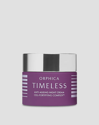 Crema notte idratante Timeless antirughe con centella asiatica Orphica
