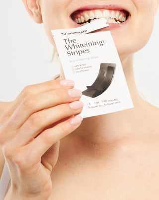 Strisce sbiancanti per i denti The White(ning) Stripes Smilebite set 28 pezzi - 4