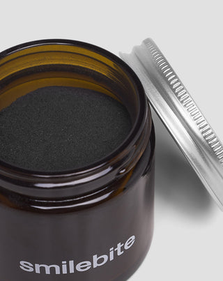Polvere sbiancante per denti al carbone di cocco Smilebite