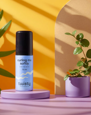 Siero illuminante per capelli ricci anti-doppie punte Twisty - 4