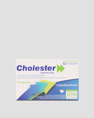 Capsule che contribuiscono a mantenere il colesterolo a livelli normali Cholester GardenPharm - 1