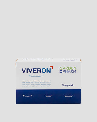 Capsule per la libido e la potenza sessuale con ginseng e tribolo Viveron GardenPharm 30 capsule