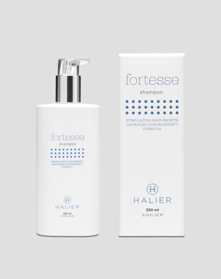 Shampoo donna per la crescita dei capelli deboli e che cadono Fortesse 250ml Halier - 3