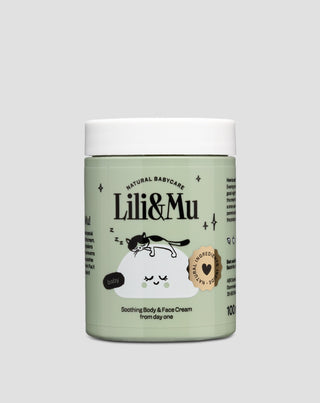 Crema viso e corpo per neonati e bambini intensamente idratante LILI&MU - 1