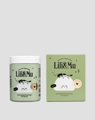 Crema viso e corpo per neonati e bambini intensamente idratante LILI&MU - 4