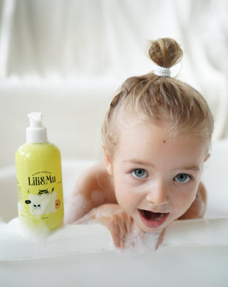 Lozione da bagno idratante naturale per bambini con estratto di aloe vera Lili&Mu - 3