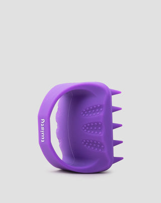 Massaggiatore per il cuoio capelluto in silicone morbido e torsionale per stimolare la microcircolazione - 1