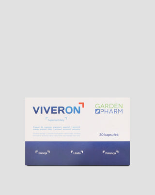 Capsule per la libido e la potenza sessuale con ginseng e tribolo Viveron GardenPharm 30 capsule - 1