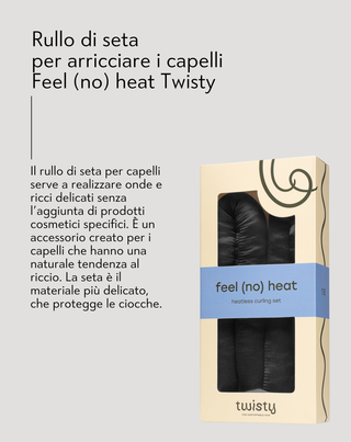 Bigodino di seta arricciacapelli senza usare il calore Feel (no) heat Twisty - 4