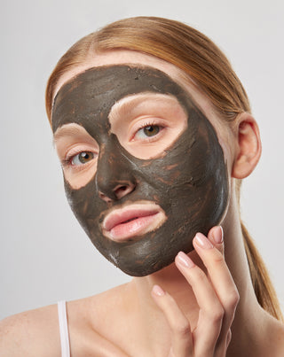 Set con fango del Mar Morto: maschera purificante e schiuma detergente per il viso per il detox e il ripristino dell’equilibrio della pelle Mel Skin - 3