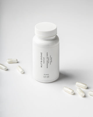 Magnez + B6 Forte tabletki na skurcze nóg, łydek, zmęczenie i stres Nutridome 60 kapsułek_1 - 2