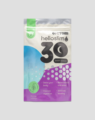 Tè disintossicante per la notte per favorire il sonno Hello Slim Oh!Tomi - 1