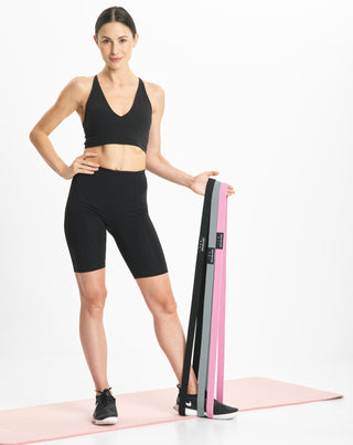 Body Functions bande di resistenza lunghe 208 cm per esercizi di fitness set di 3 pezzi _3 - 3