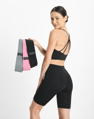 Body Functions bande di resistenza corte per il fitness 76 cm set da 3. - 2