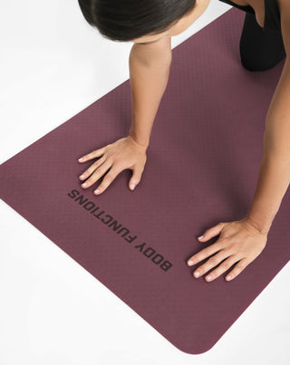 Tappetino yoga antiscivolo sottile Funzioni del corpo_2 - 2