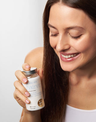 Pillole anticaduta e per la crescita dei capelli per le donne Hairvity Halier 60 capsule - 3