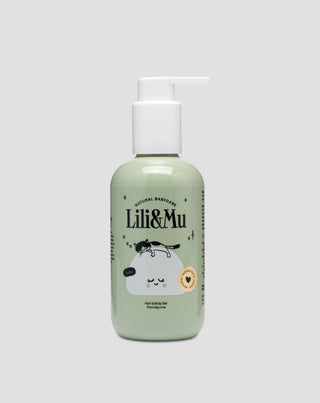 Shampoo gel da bagno per neonati adatto ai bambini a partire da 1 giorno di età Lili&Mu - 1