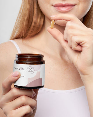 Hericium erinaceus Mel Skin - compresse con estratto di fungo Lion’s Mane per la memoria e la funzione cerebrale 60 capsule_1 - 2