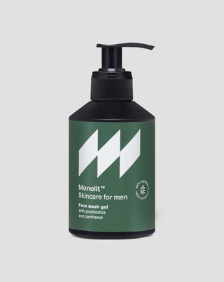 Gel detergente per il viso con postbiotici e pantenolo per la pulizia e la cura della barba Monolit - 1