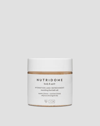 Sale da pediluvio Nutridome con il 45% di urea ed eucalipto - 1