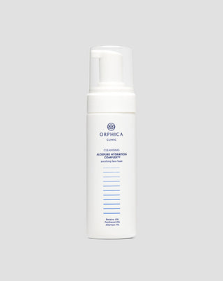 Schiuma detergente per pelle sensibile e acneica con betaina, pantenolo e allantoin Cleansing Orphica Clinic 150 ml - 1
