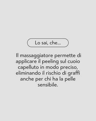 Set massaggiatore in silicone + peeling enzimatico per la pulizia e la stimolazione della microcircolazione del cuoio capelluto Twisty - 4