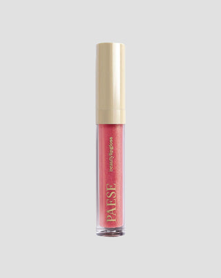 Lipgloss con particelle per valorizzare otticamente le labbra, effetto specchio 04 Glowing Lipgloss Paese - 1