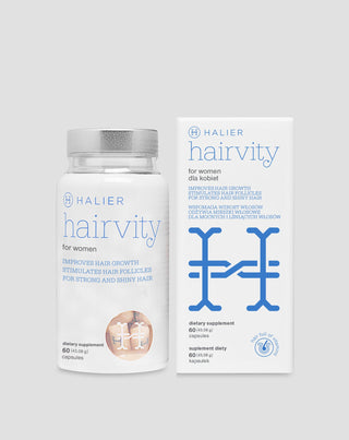 Pillole anticaduta e per la crescita dei capelli per le donne Hairvity Halier 60 capsule