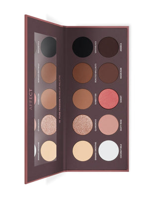Palette di ombretti pressati a lunga durata Pure Passion Affect Professional Cosmetics