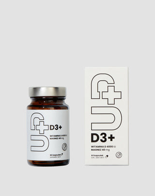 Integratore Up D3+ Vitamina D3 in combinazione con magnesio UP Health Pharma 60 capsule - 3
