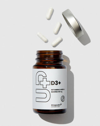 Integratore Up D3+ Vitamina D3 in combinazione con magnesio UP Health Pharma 60 capsule - 2