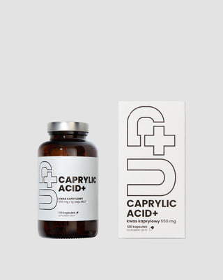 UP Acido caprilico+ integratore per il supporto del benessere digestivo e della salute intestinale UP Health Pharma 120 capsule - 3